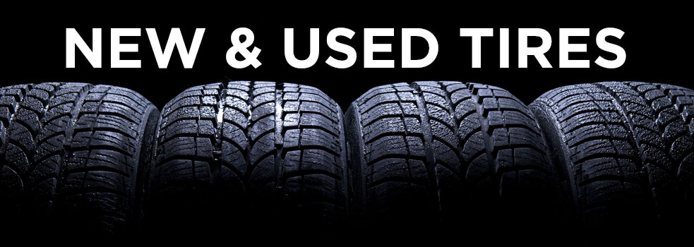 We Sell New and Used Tires